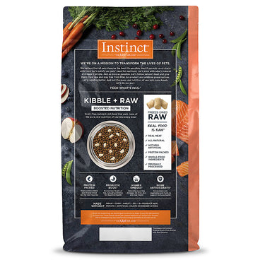 Nature's Variety® Instinct® Raw Boost Cat Food, Natural, Grain Free Recipe, Freeze Dried Raw, Salmon